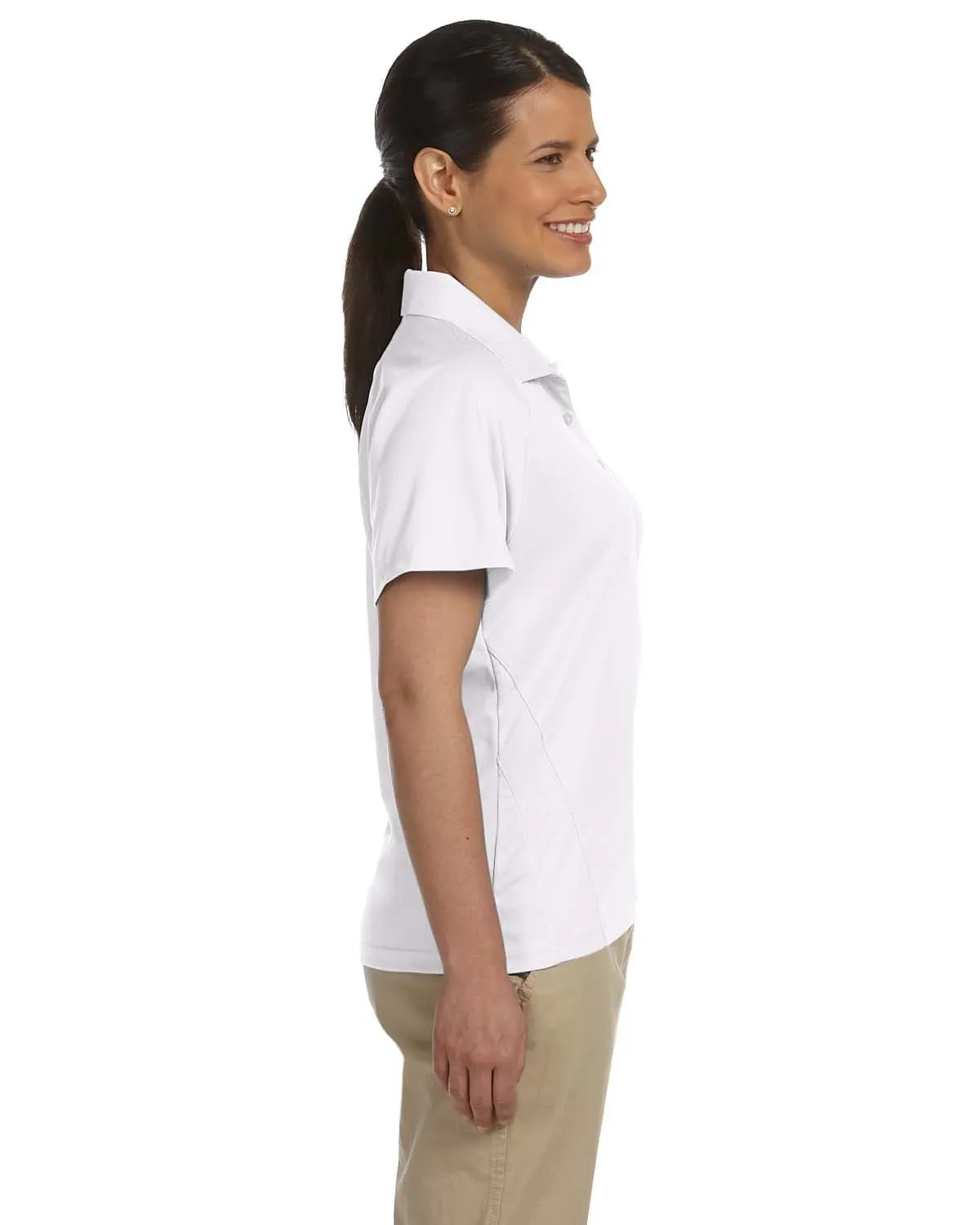 Harriton Ladies Polytech Mesh Polo Shirt