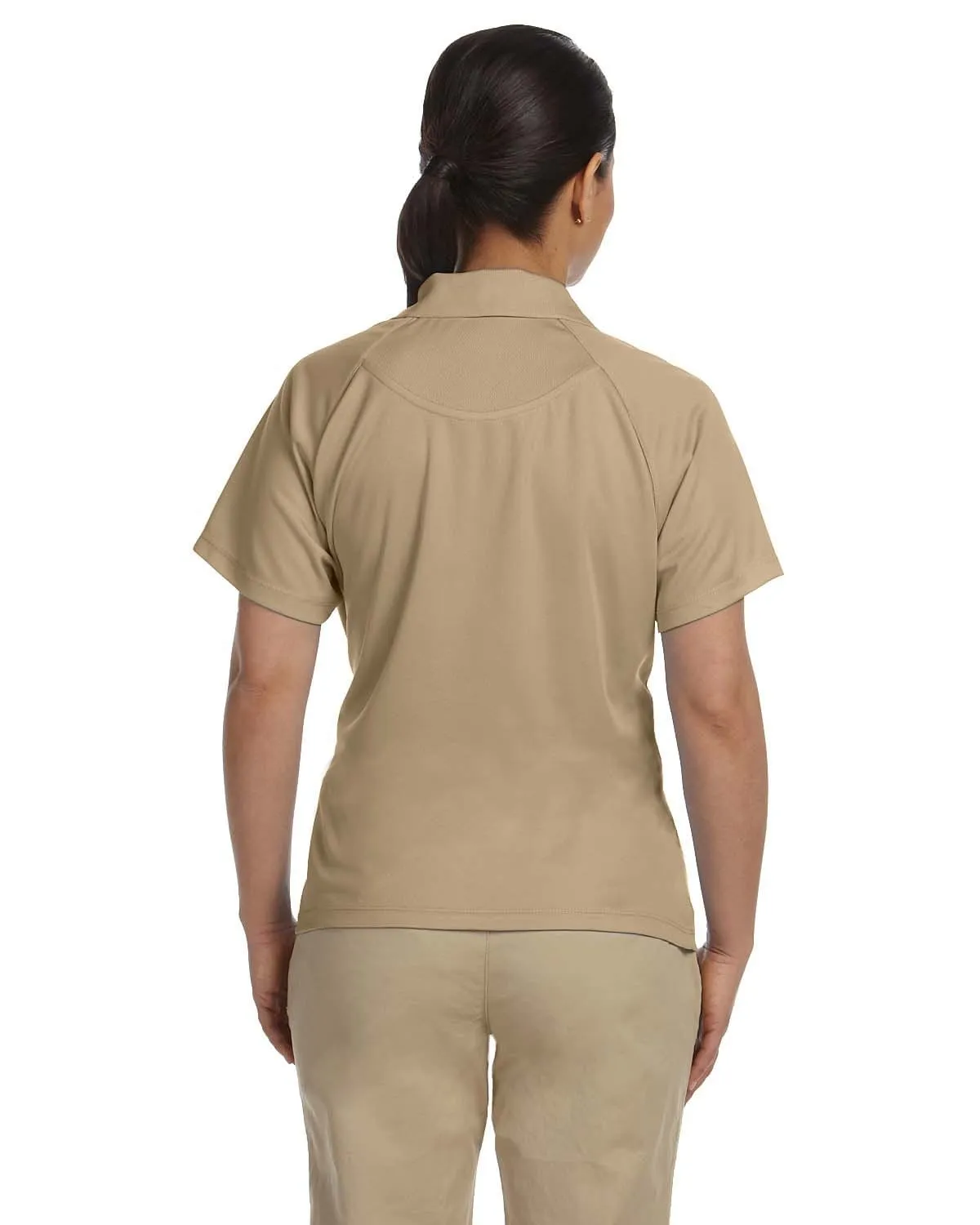 Harriton Ladies Polytech Mesh Polo Shirt