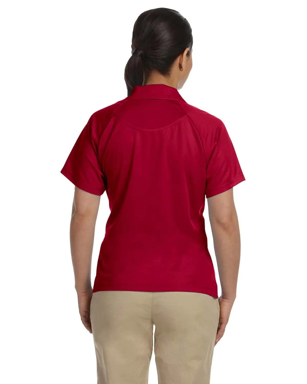 Harriton Ladies Polytech Mesh Polo Shirt