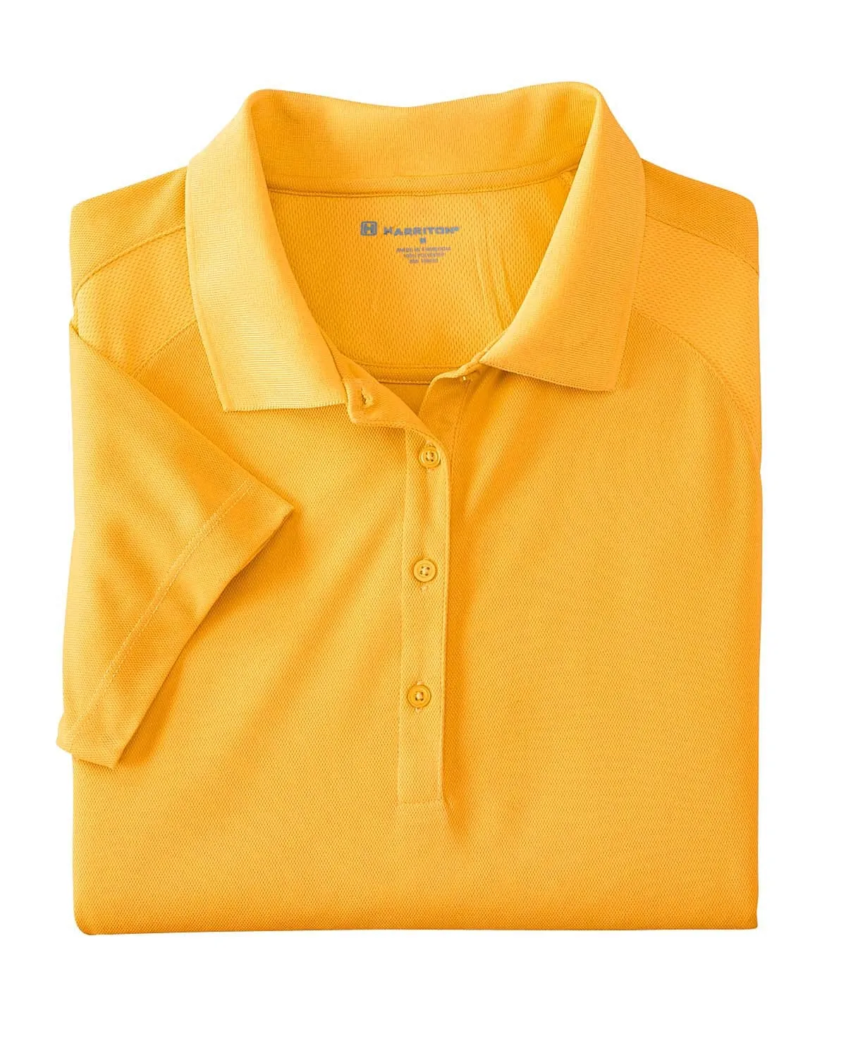 Harriton Ladies Polytech Mesh Polo Shirt