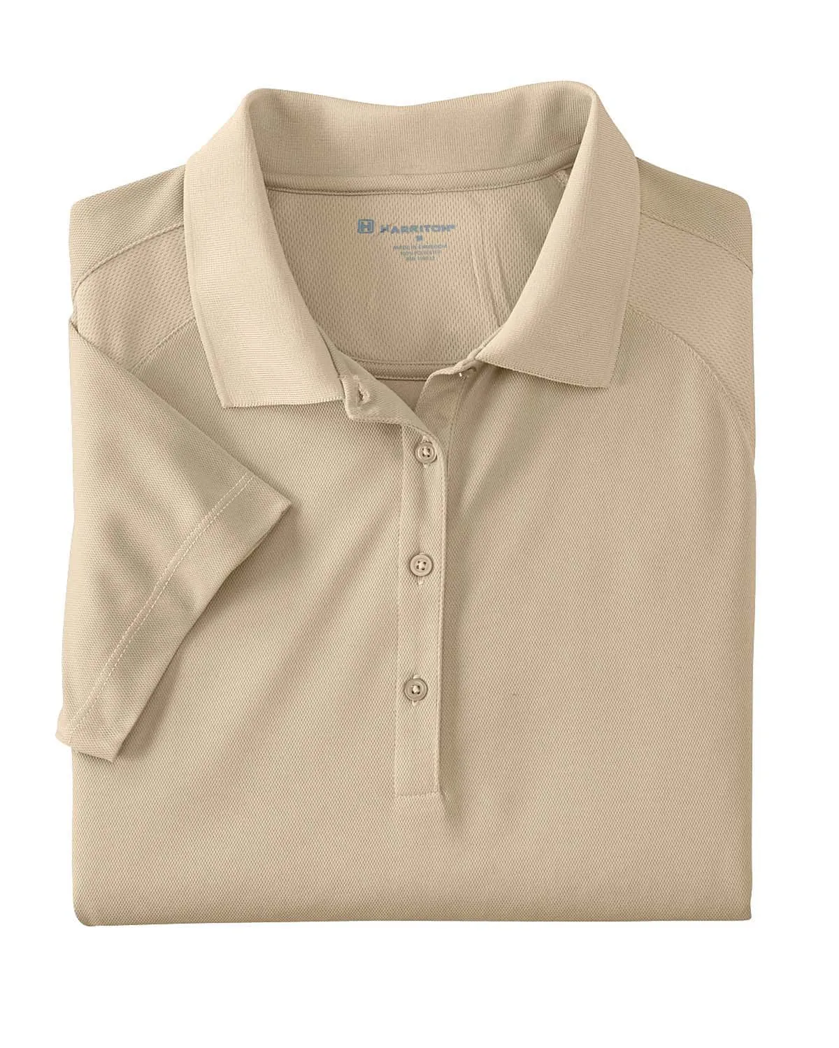 Harriton Ladies Polytech Mesh Polo Shirt