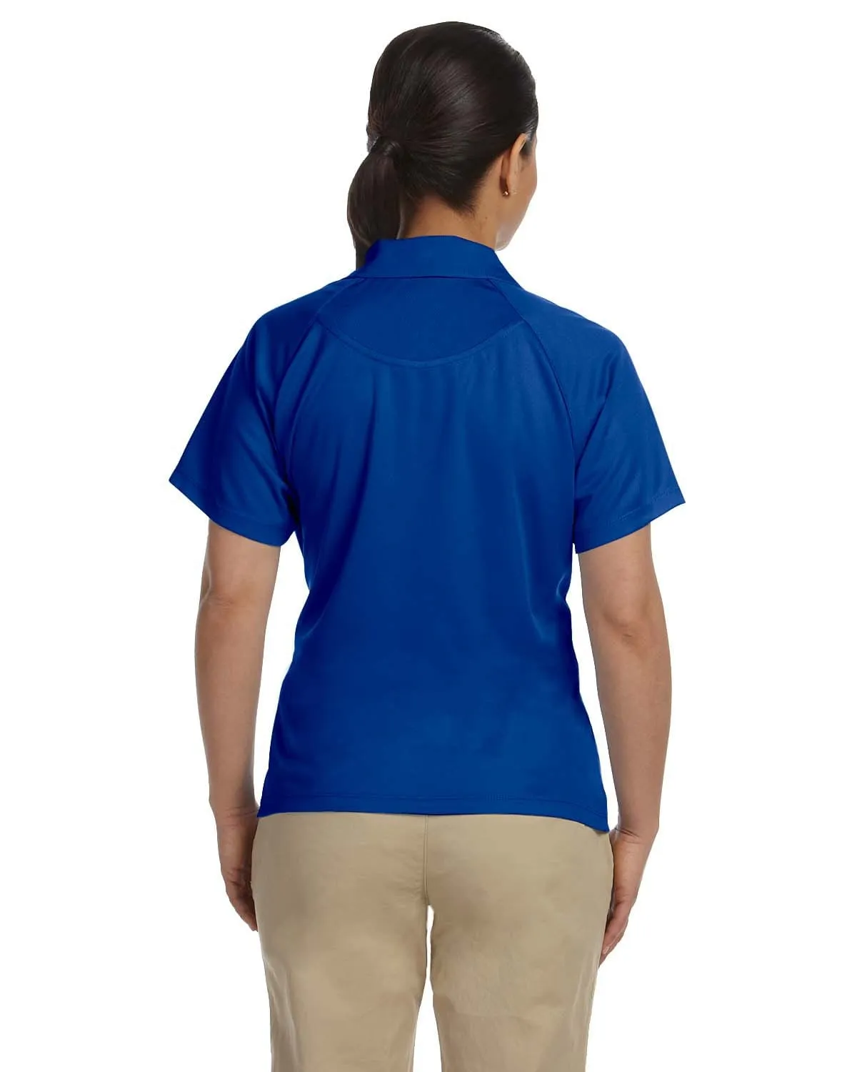 Harriton Ladies Polytech Mesh Polo Shirt