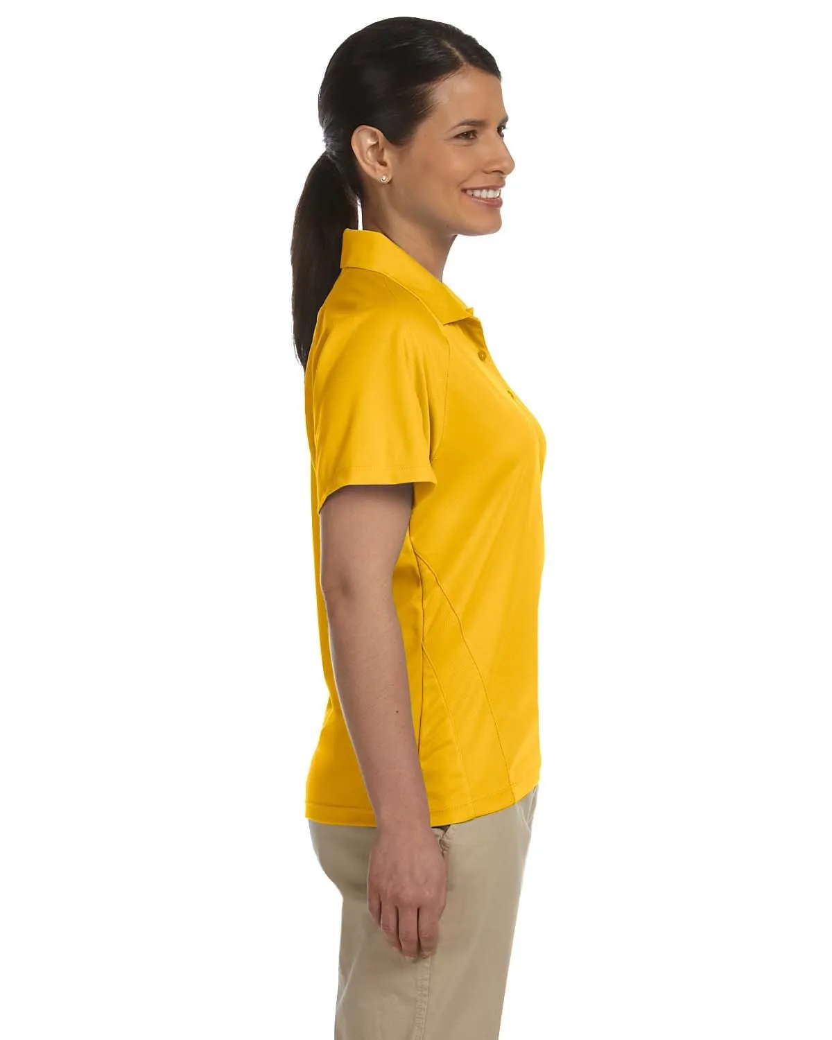 Harriton Ladies Polytech Mesh Polo Shirt