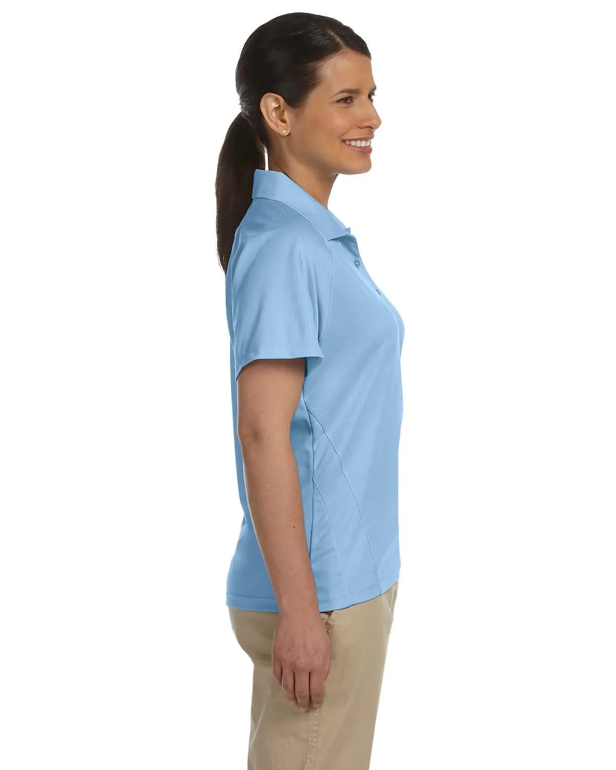 Harriton Ladies Polytech Mesh Polo Shirt