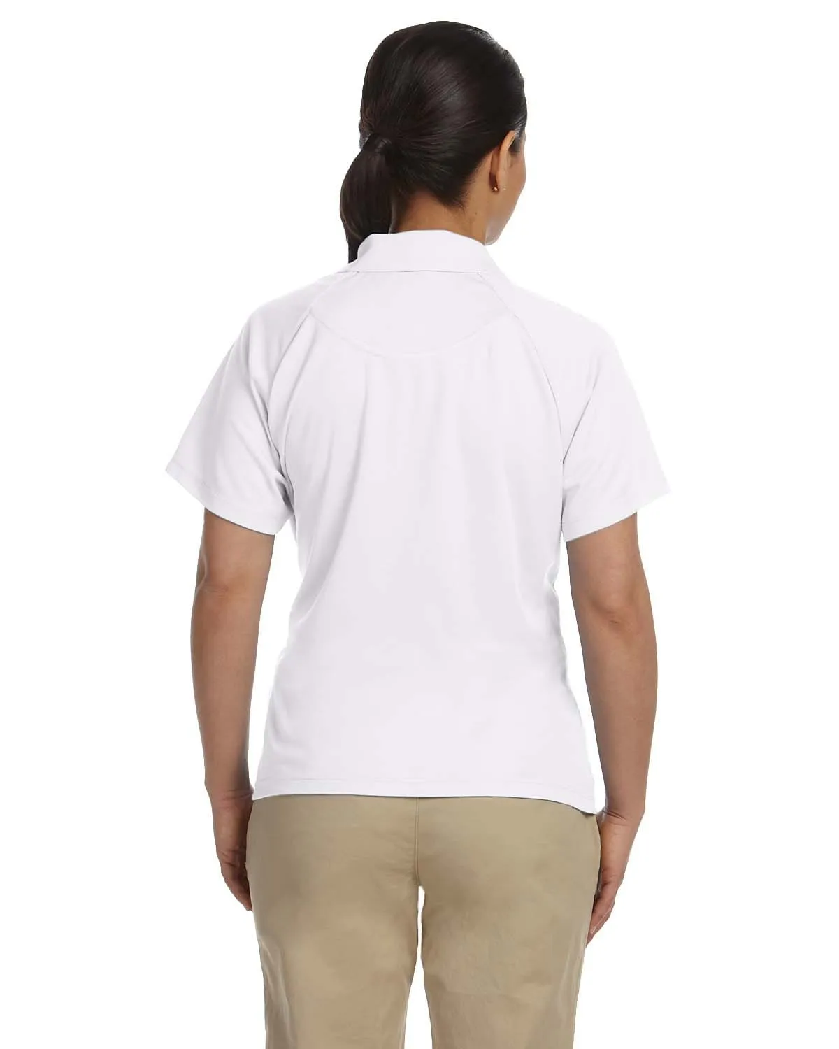 Harriton Ladies Polytech Mesh Polo Shirt