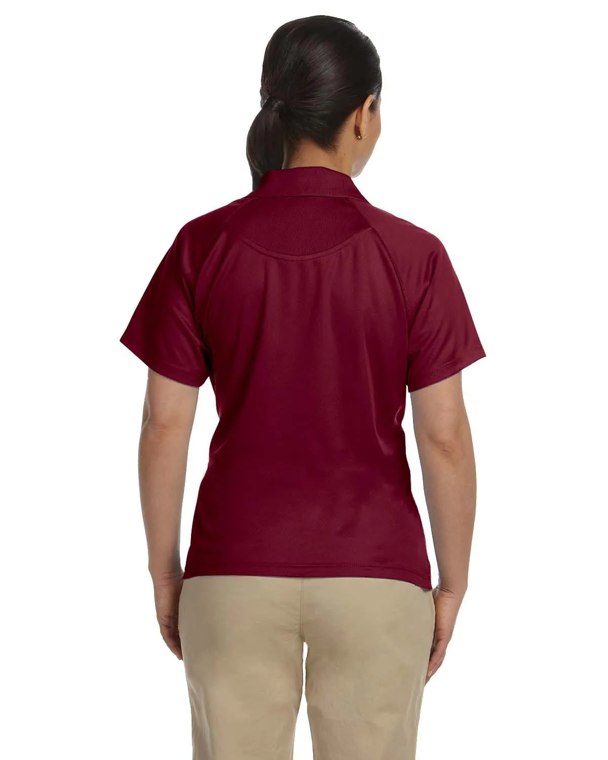 Harriton Ladies Polytech Mesh Polo Shirt