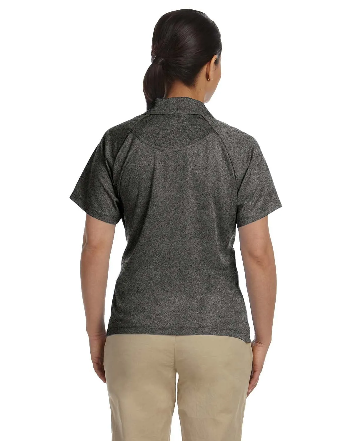 Harriton Ladies Polytech Mesh Polo Shirt