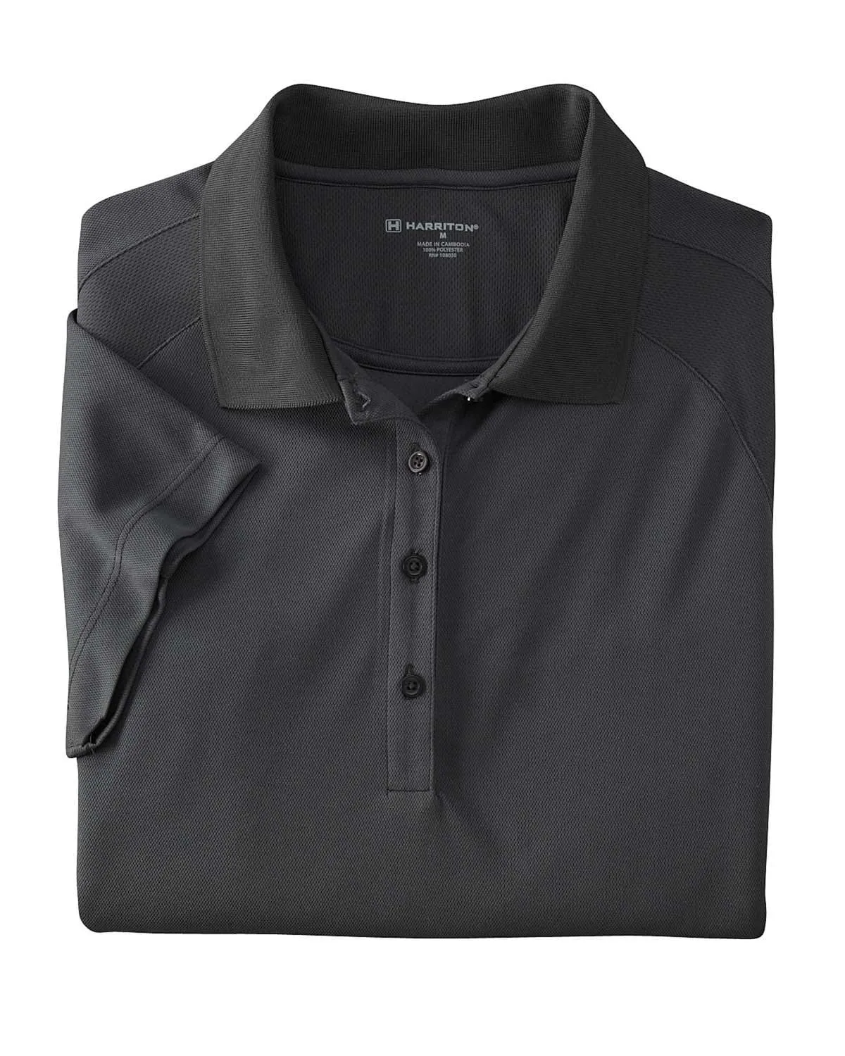 Harriton Ladies Polytech Mesh Polo Shirt