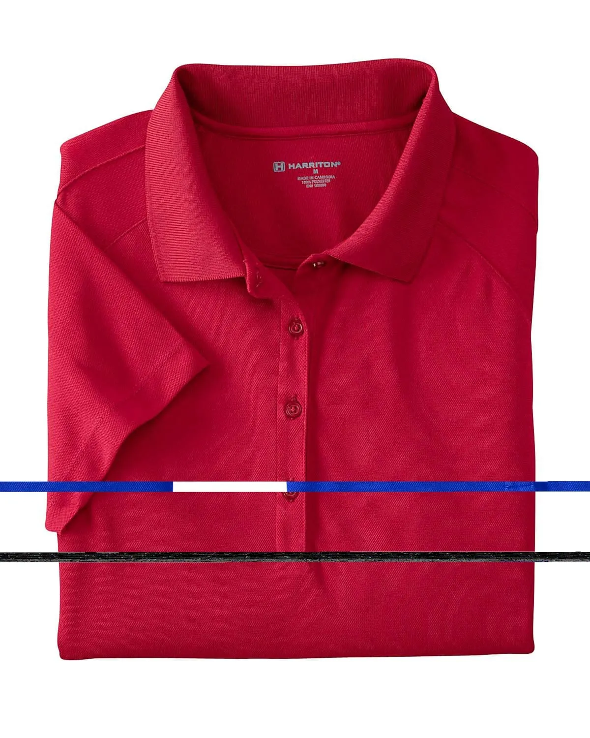 Harriton Ladies Polytech Mesh Polo Shirt