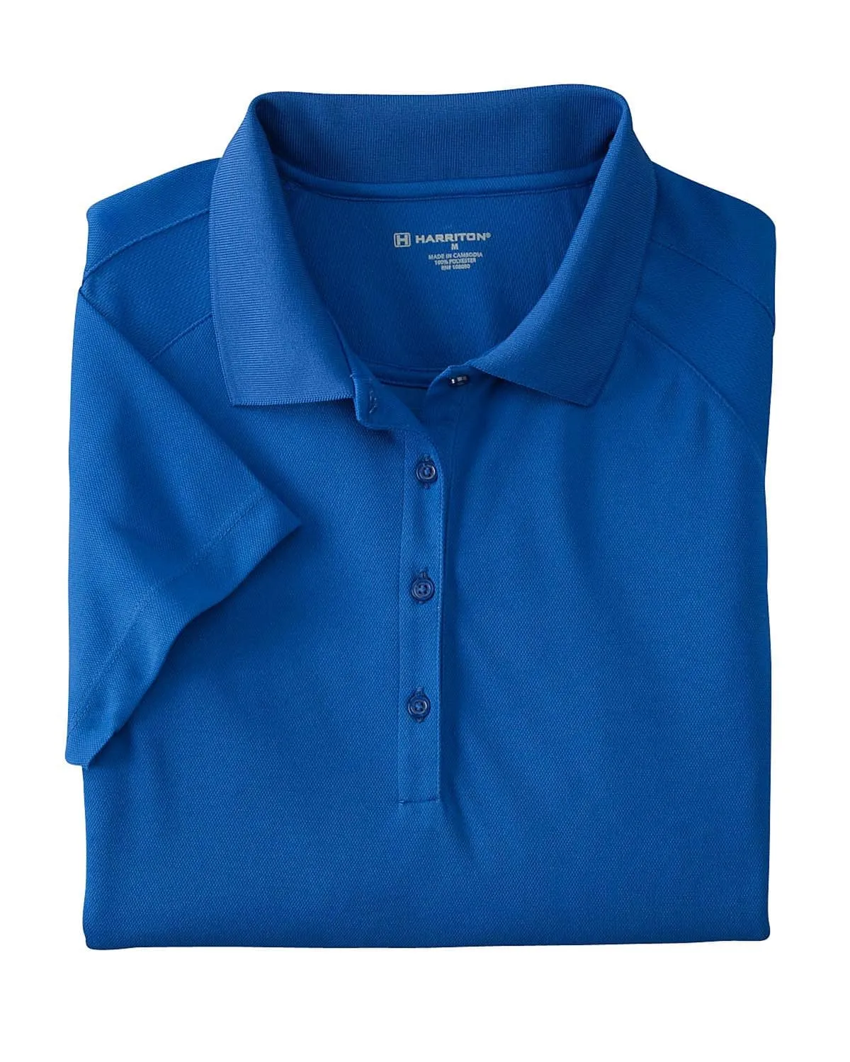 Harriton Ladies Polytech Mesh Polo Shirt
