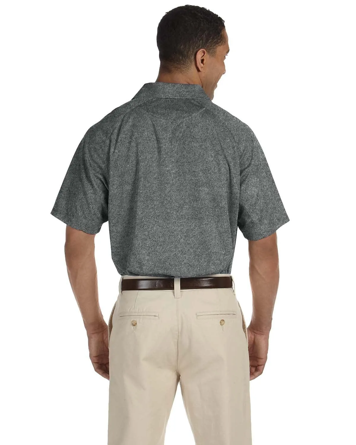 Harriton Polytech Mesh Polo