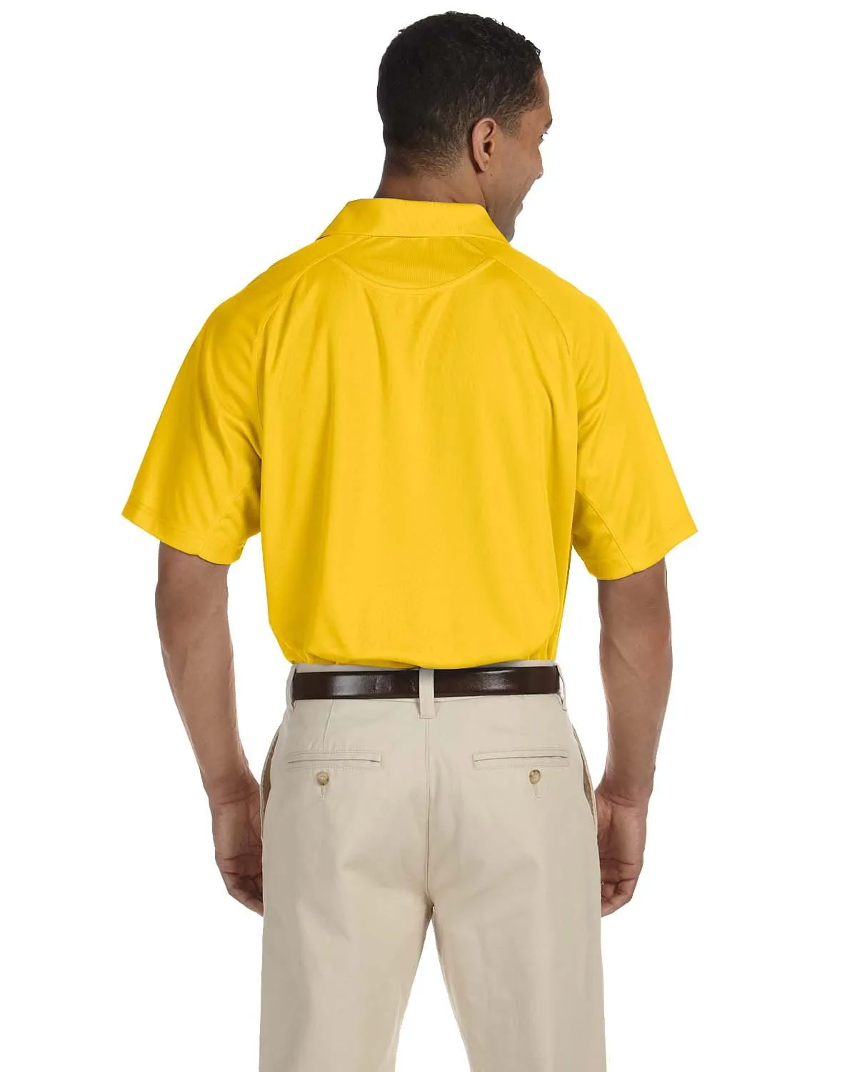 Harriton Polytech Mesh Polo