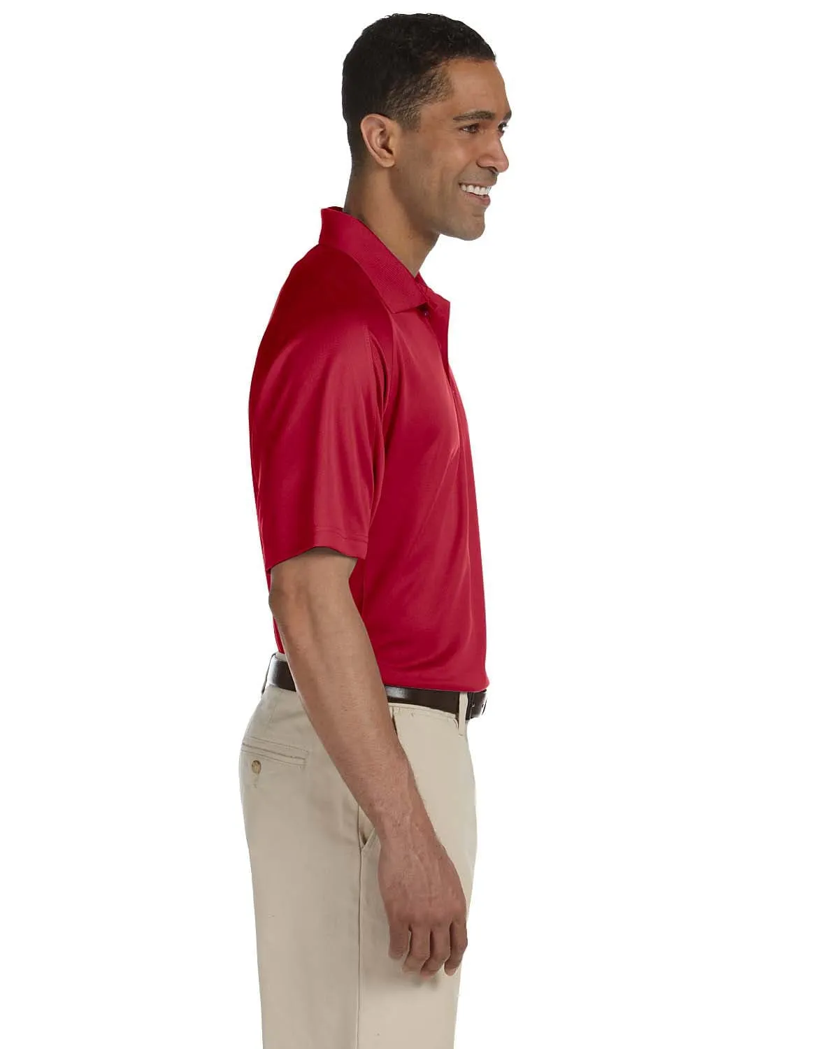 Harriton Polytech Mesh Polo