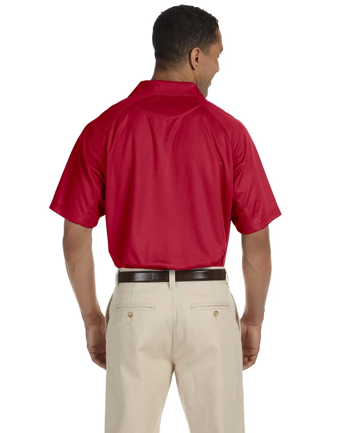 Harriton Polytech Mesh Polo