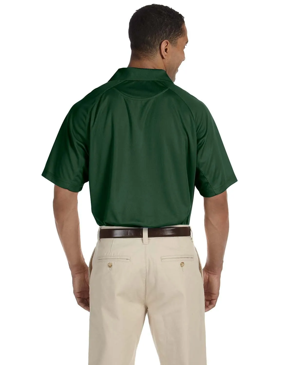 Harriton Polytech Mesh Polo