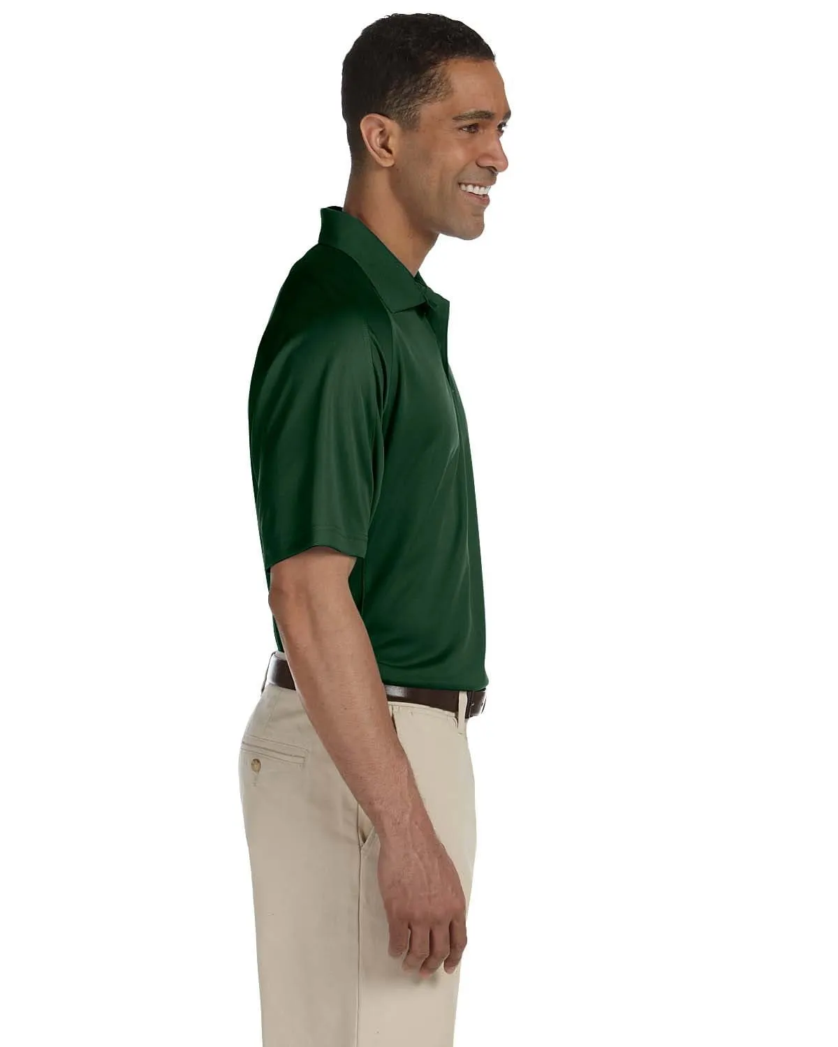Harriton Polytech Mesh Polo