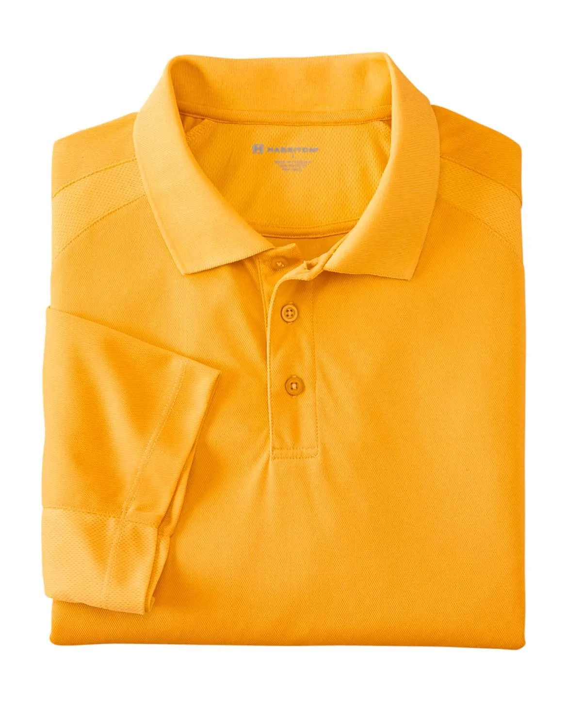 Harriton Polytech Mesh Polo