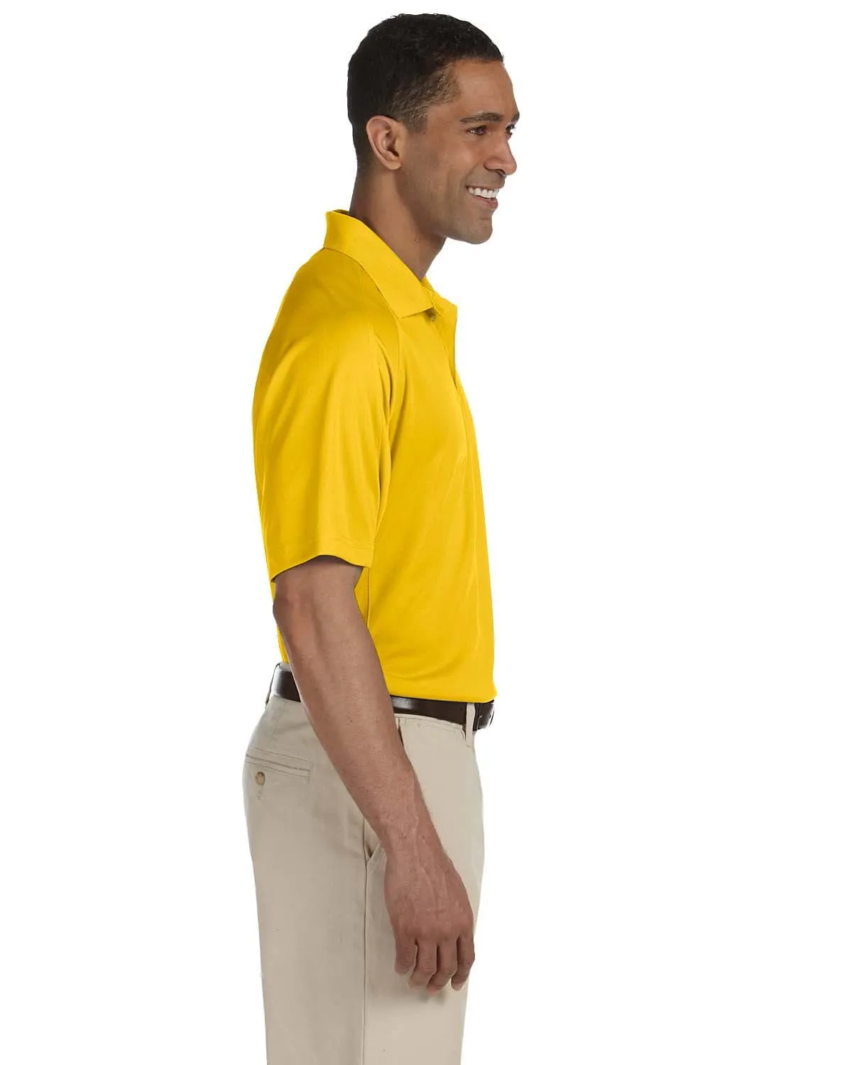 Harriton Polytech Mesh Polo