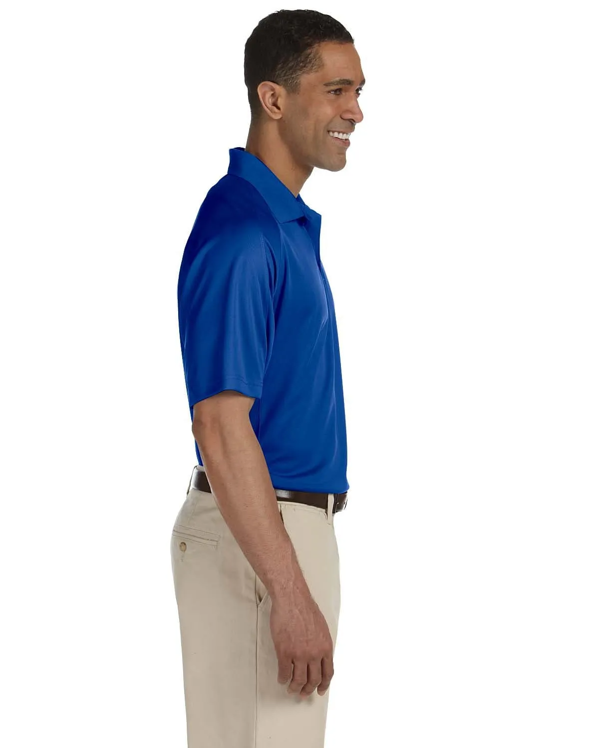 Harriton Polytech Mesh Polo