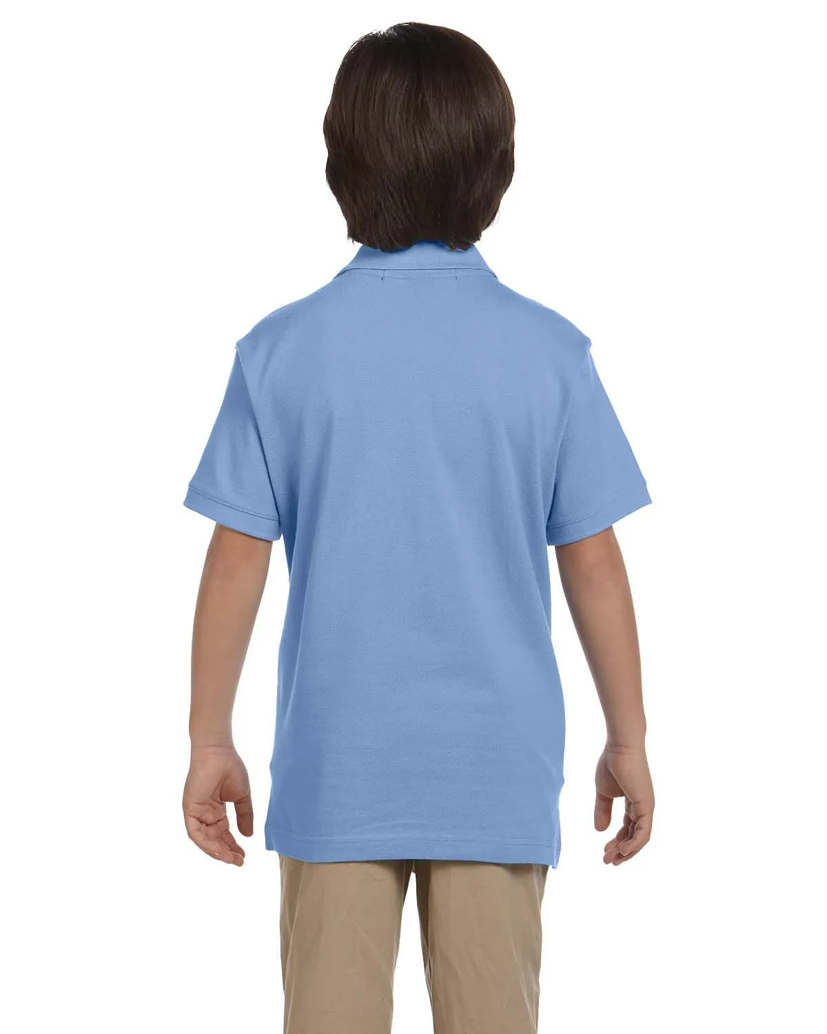 Harriton Youth Pique Knit Polo Shirt