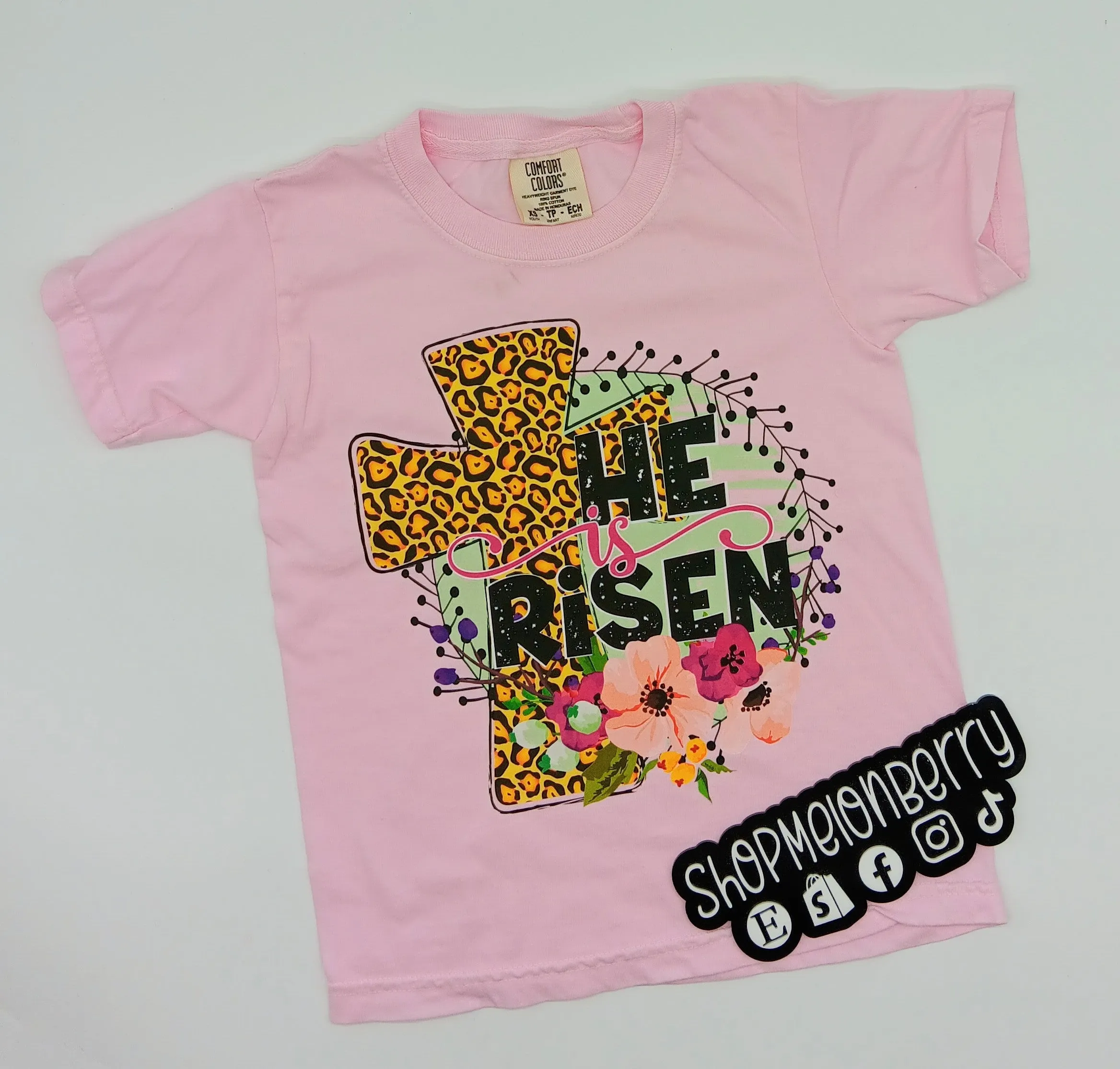 He Is Risen Tee