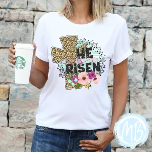 He Is Risen Tee