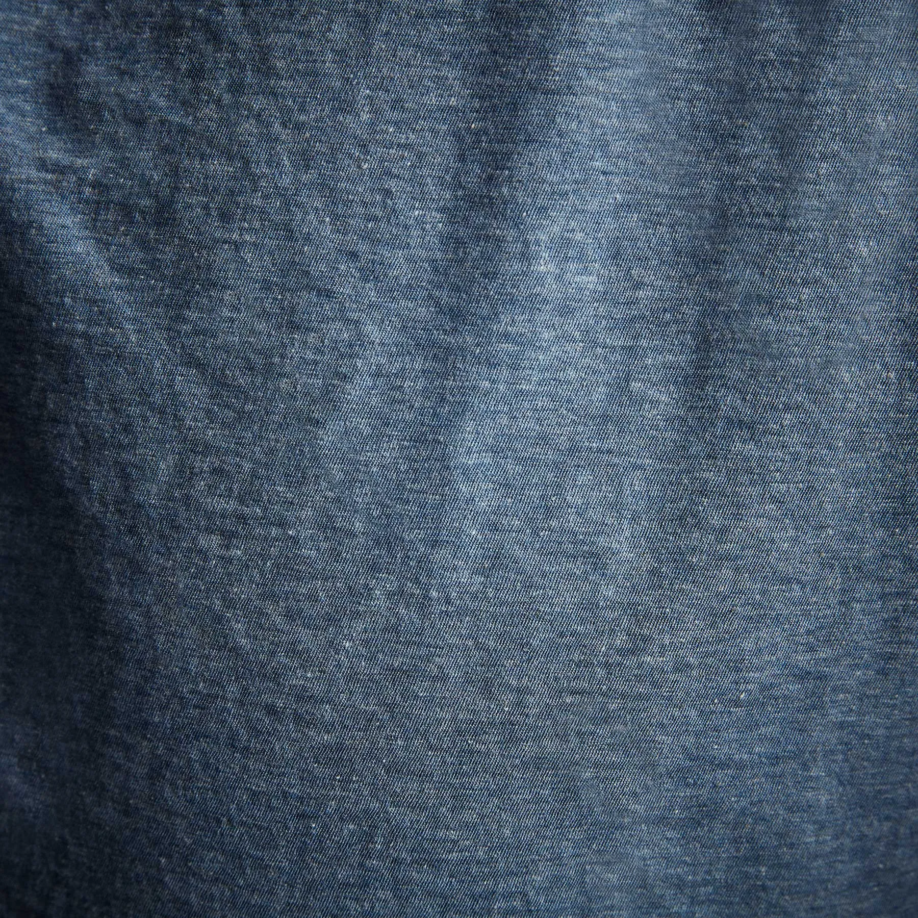 High Twist Recycled Jersey Pocket Tee - Heather Blue