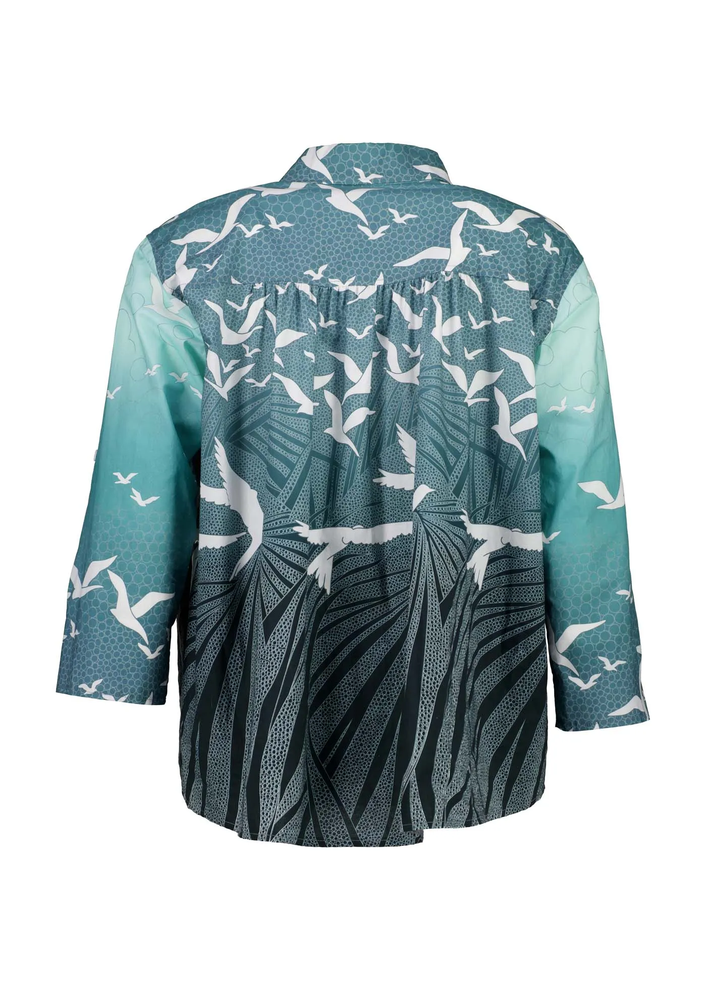 Homebound Shirt Green in Cotton