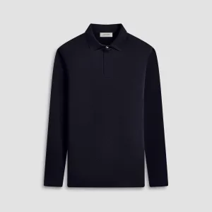 Honeycomb Long Sleeve Polo