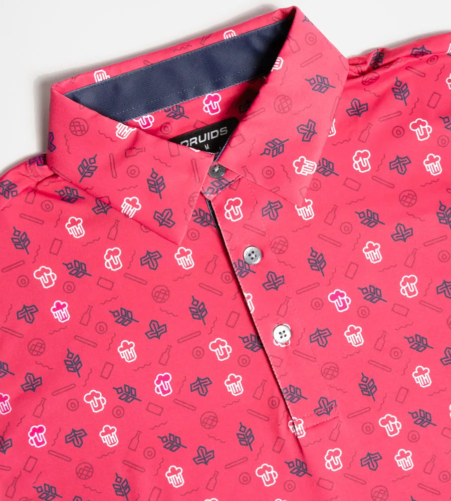 HOPS N BARLEY POLO - PINK