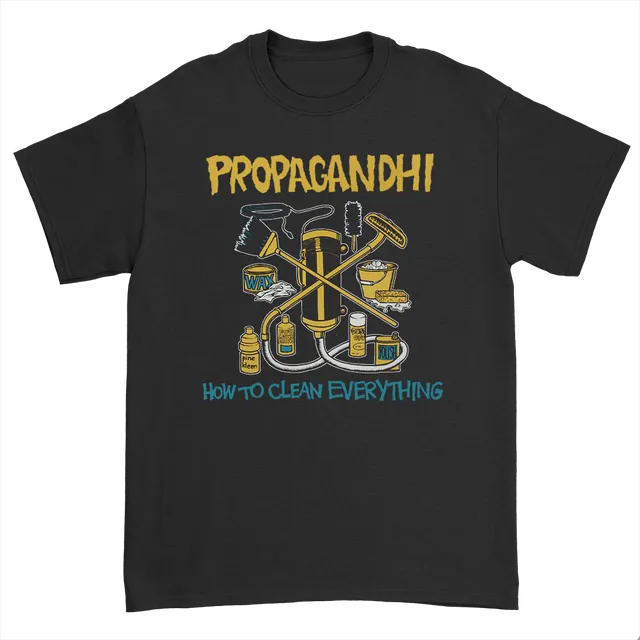 How To Clean Everything T-Shirt (Black)