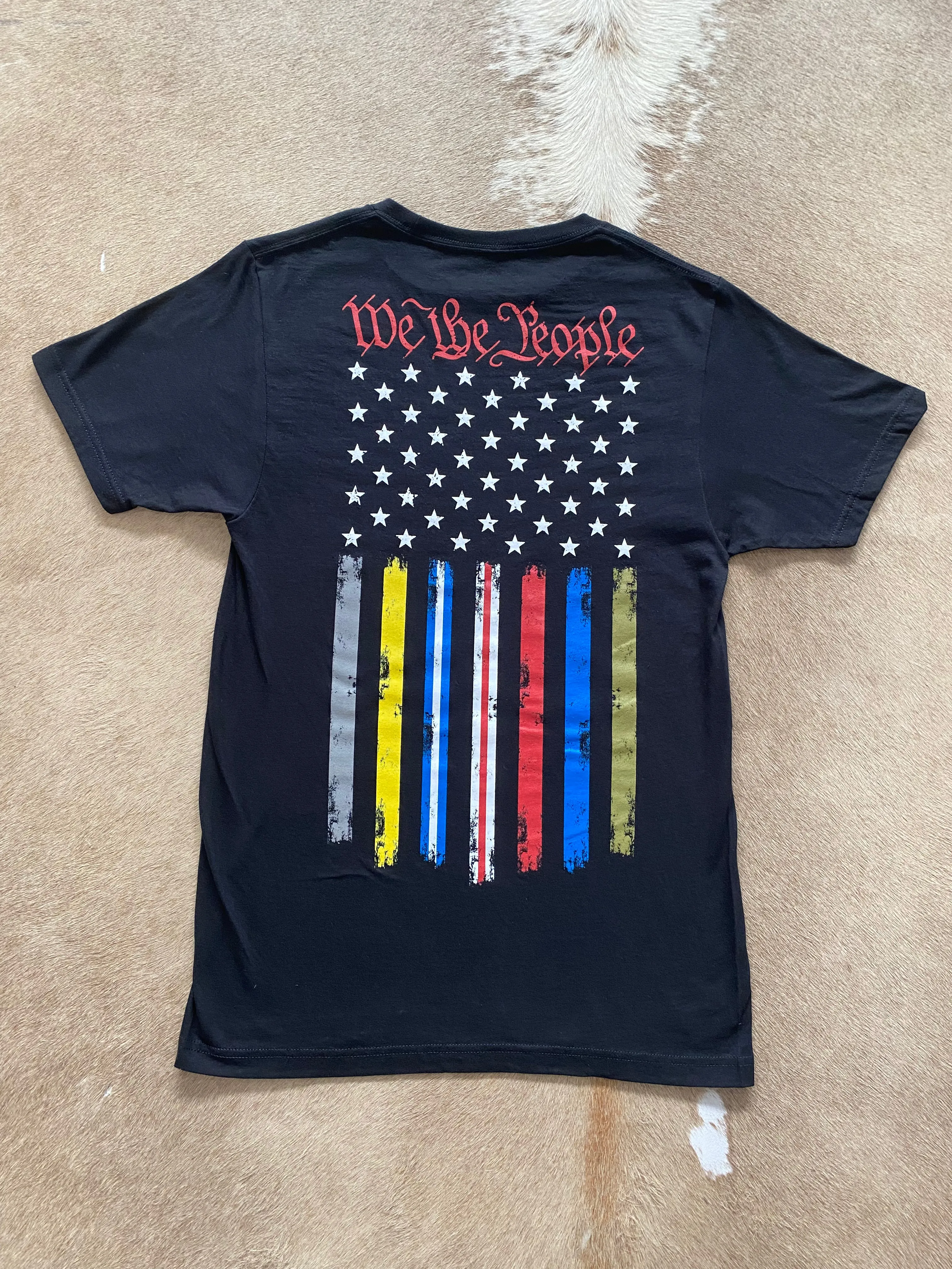 Howitzer Black Never Fight Alone Graphic Tee