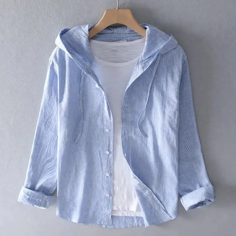 Hudson Linen Hoodie