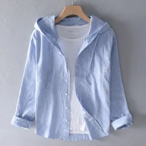 Hudson Linen Hoodie