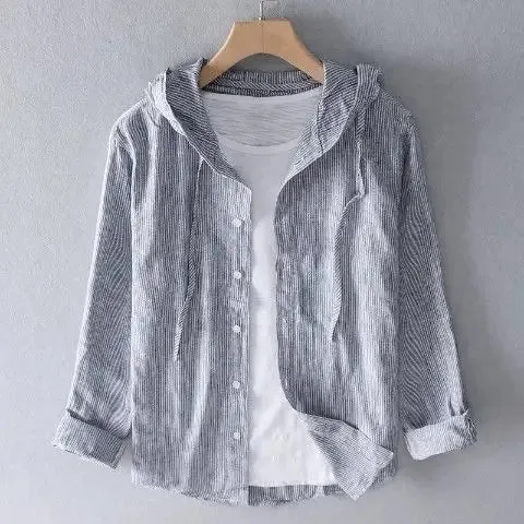 Hudson Linen Hoodie