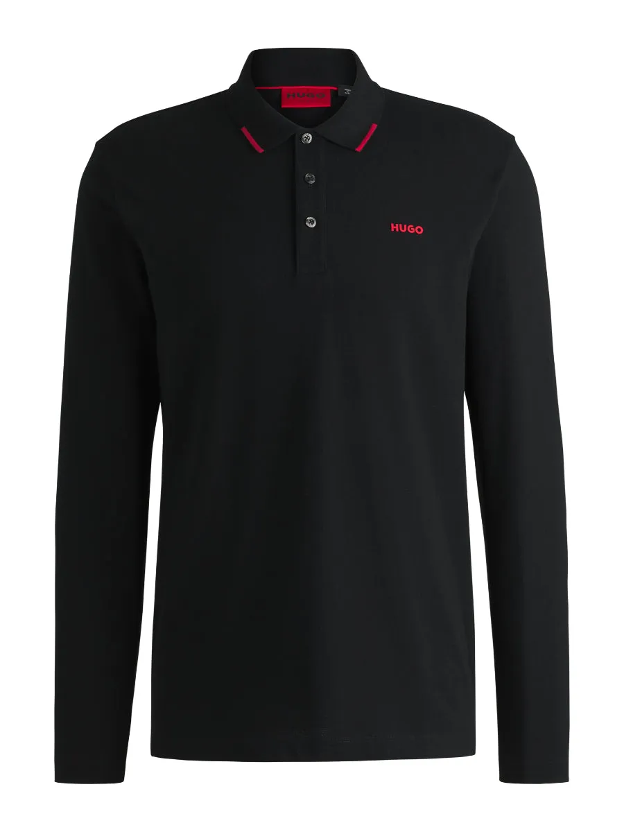 HUGO Polo Long Sleeve - Derrikos-Bscs