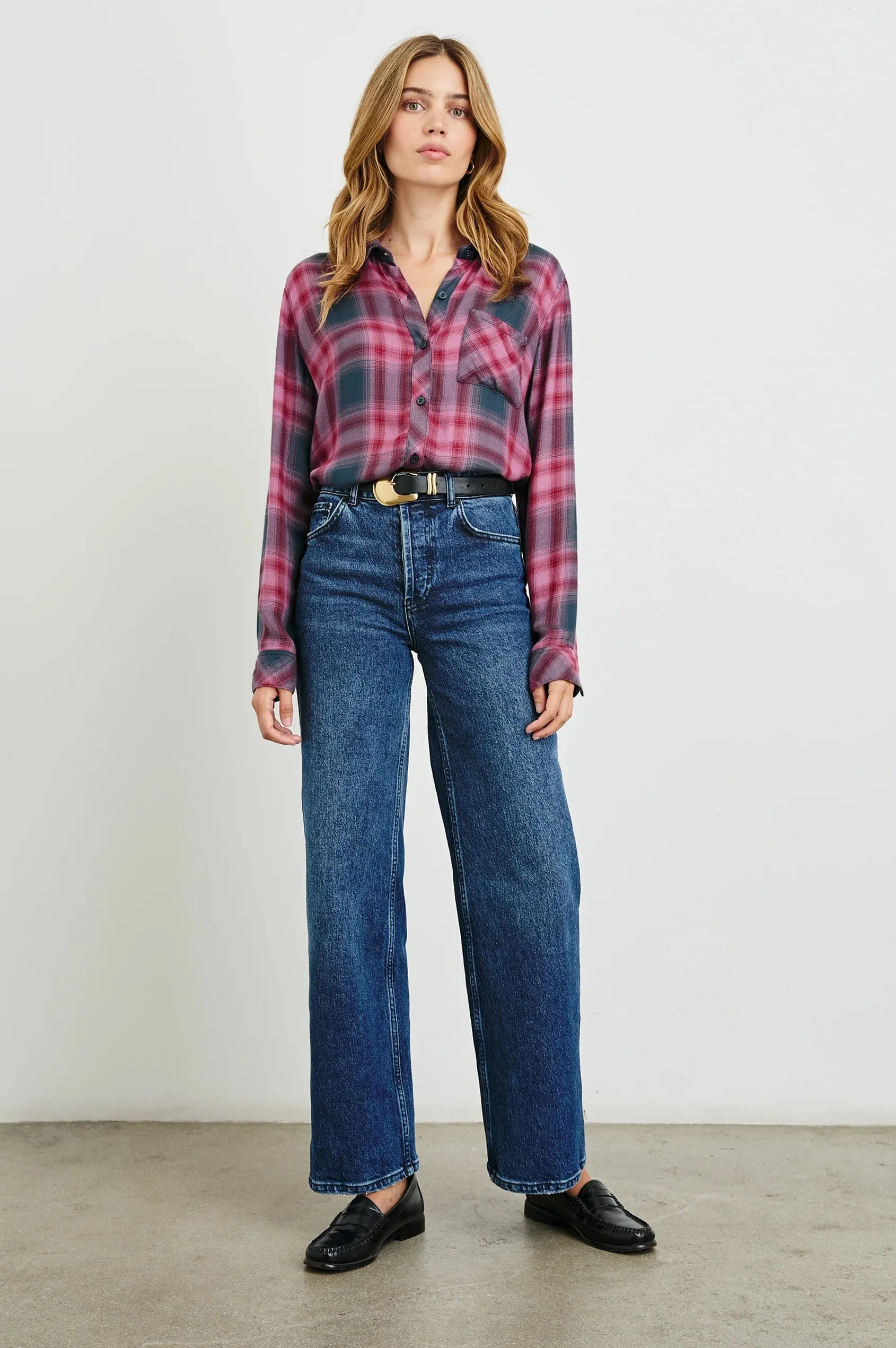 Hunter Plaid "Flannel" Shirt