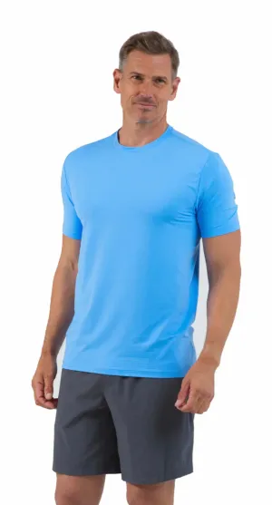 IBKUL Men's Short Sleeve Crewneck T-shirt