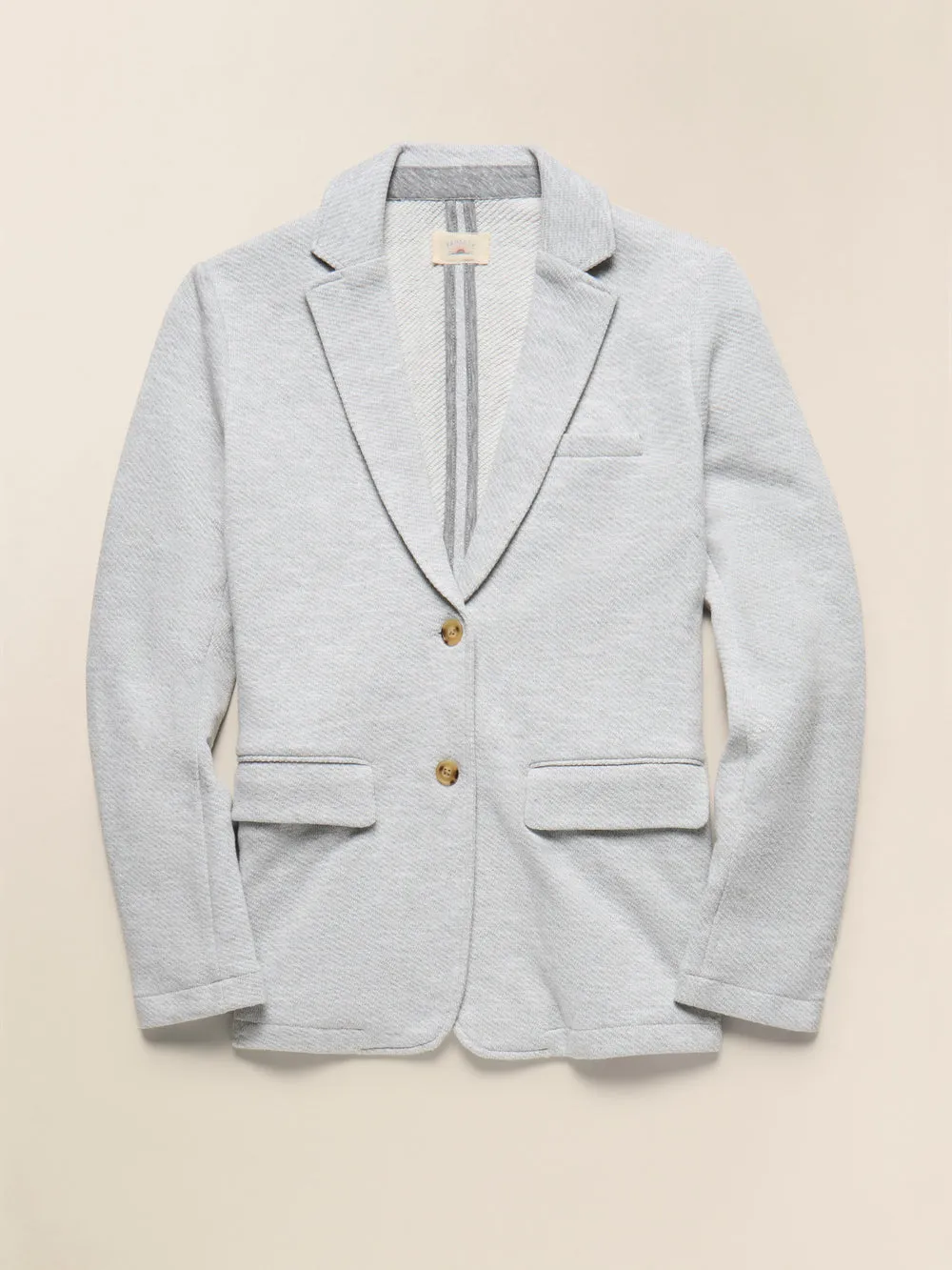 Inlet knit blazer