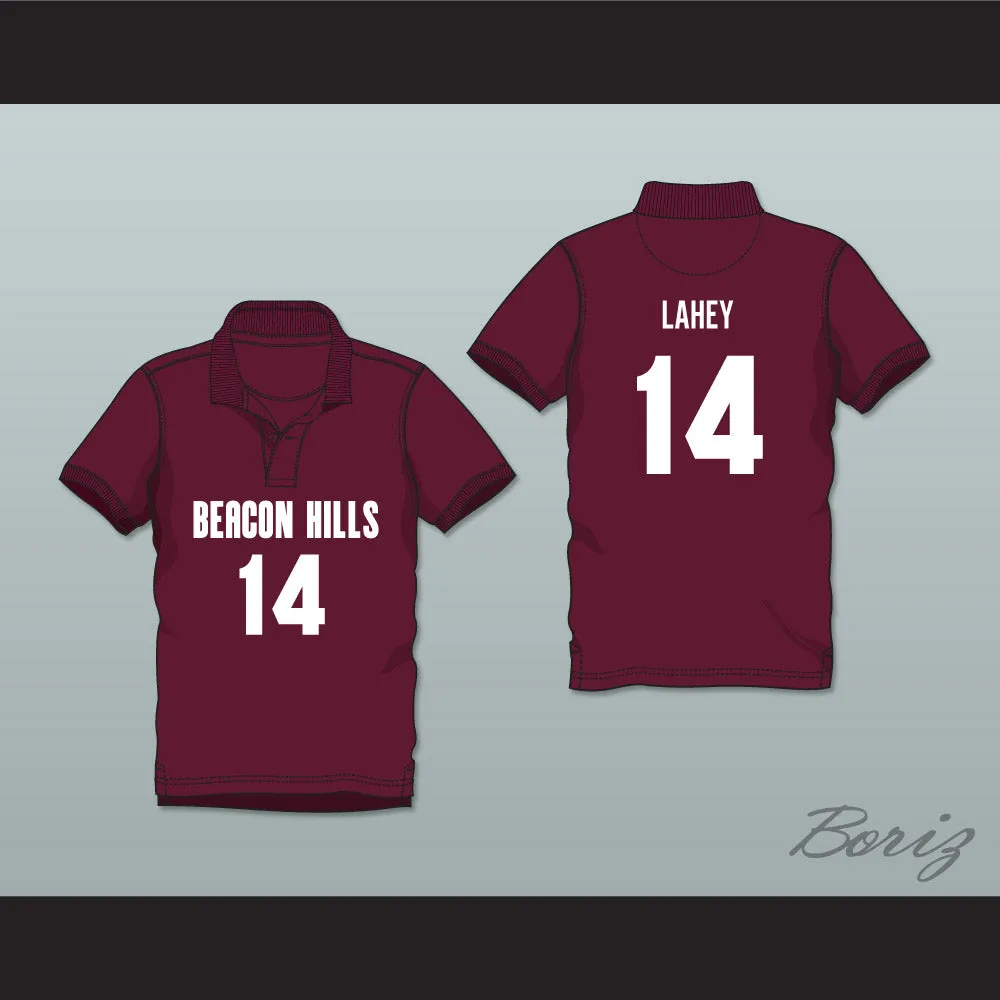 Isaac Lahey 14 Beacon Hills Cyclones Polo Shirt Teen Wolf