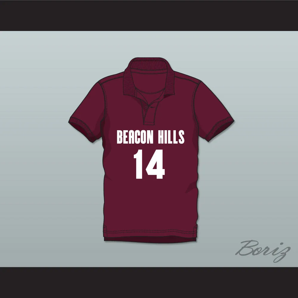 Isaac Lahey 14 Beacon Hills Cyclones Polo Shirt Teen Wolf