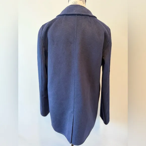 J Crew Wool Pea coat Jacket size 6