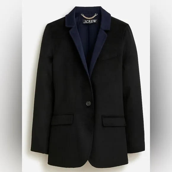 J Crew Wool Pea coat Jacket size 6