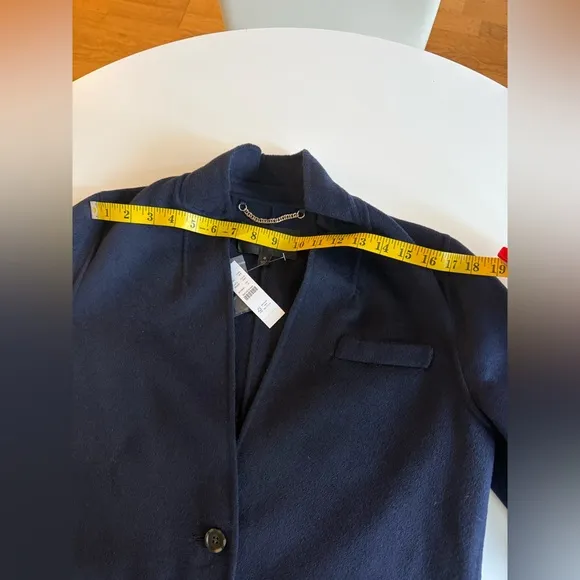 J Crew Wool Pea coat Jacket size 6