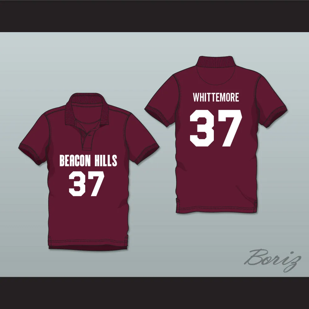 Jackson Whittemore 37 Beacon Hills Cyclones Polo Shirt Teen Wolf