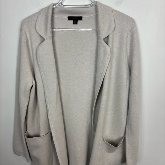 J.Crew Eloise Sweater Blazer Gray Size XS