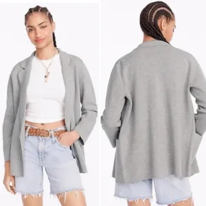 J.Crew Eloise Sweater Blazer Gray Size XS