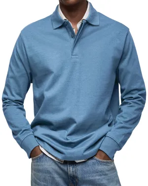 Jeph | Long Sleeve Casual Polo