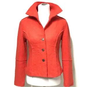 J.G. HOOK VINTAGE ORANGE WOOL JACKET BLAZER COAT 22W