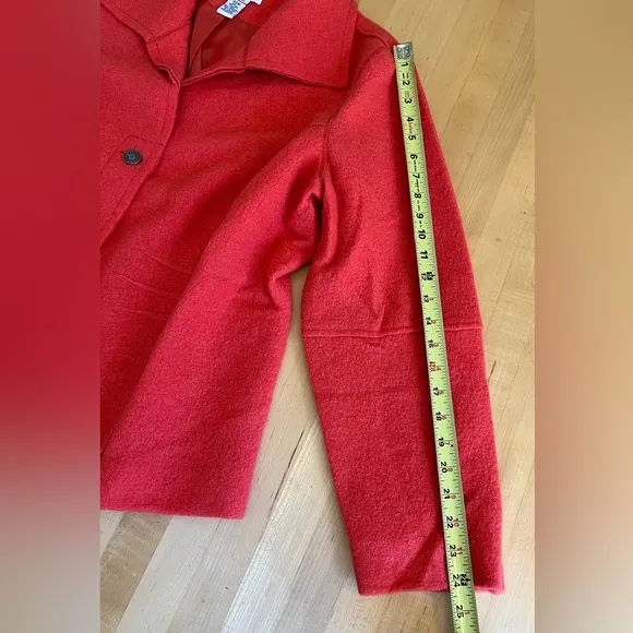 J.G. HOOK VINTAGE ORANGE WOOL JACKET BLAZER COAT 22W